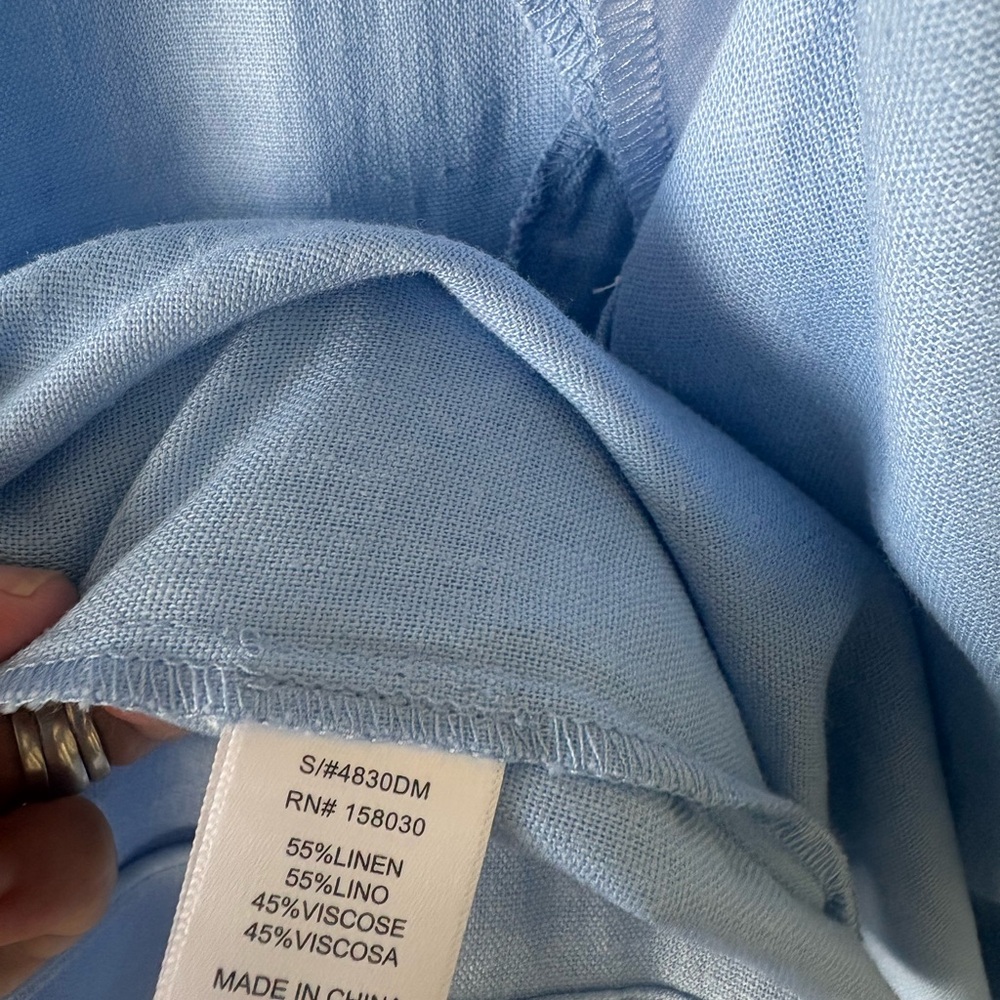 Love Tree Sky Blue Sleeveless Dress - Picture 7 of 8